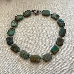 Chan Luu Green Stone Necklace